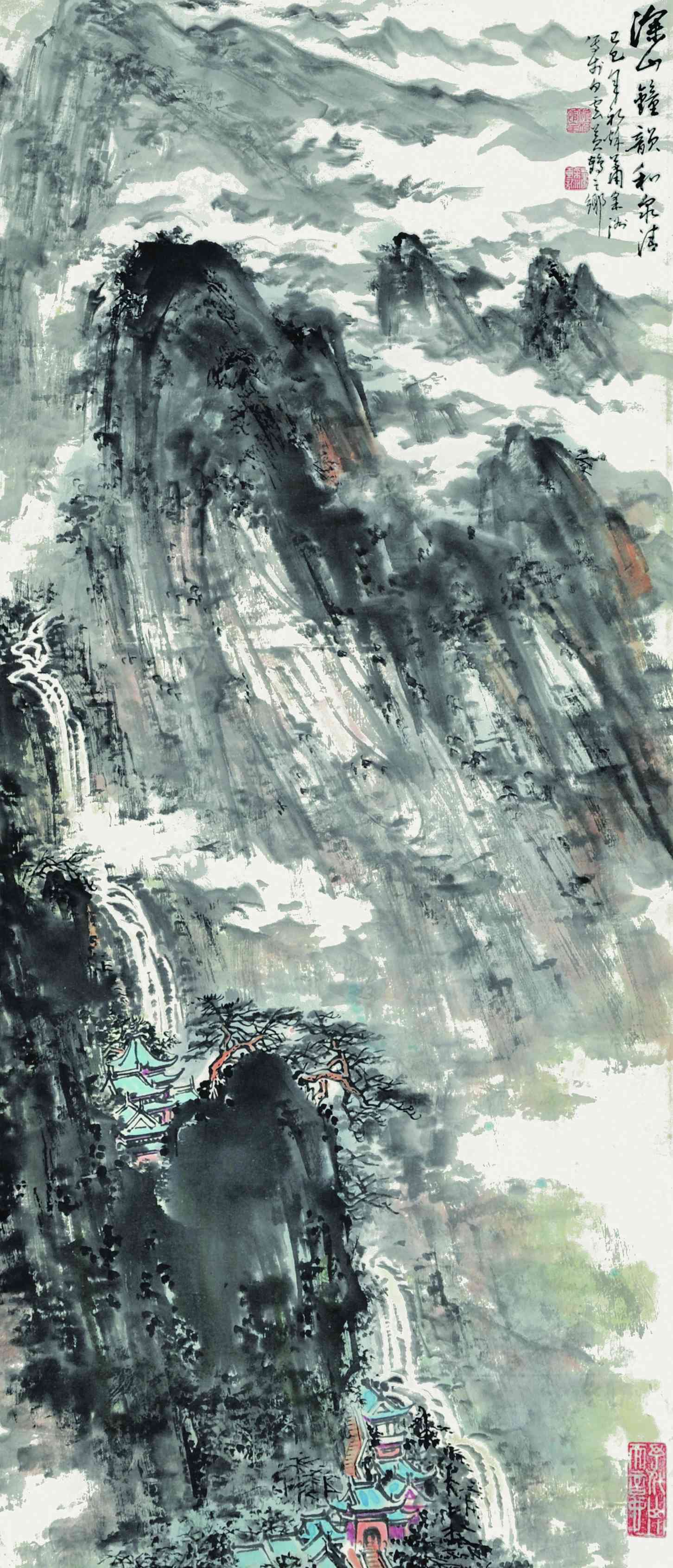 萧采州	全景山水