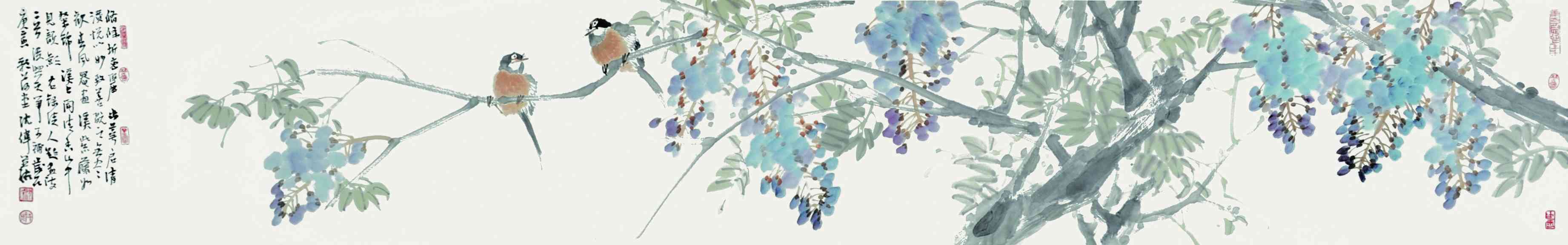 沈伟	花鸟