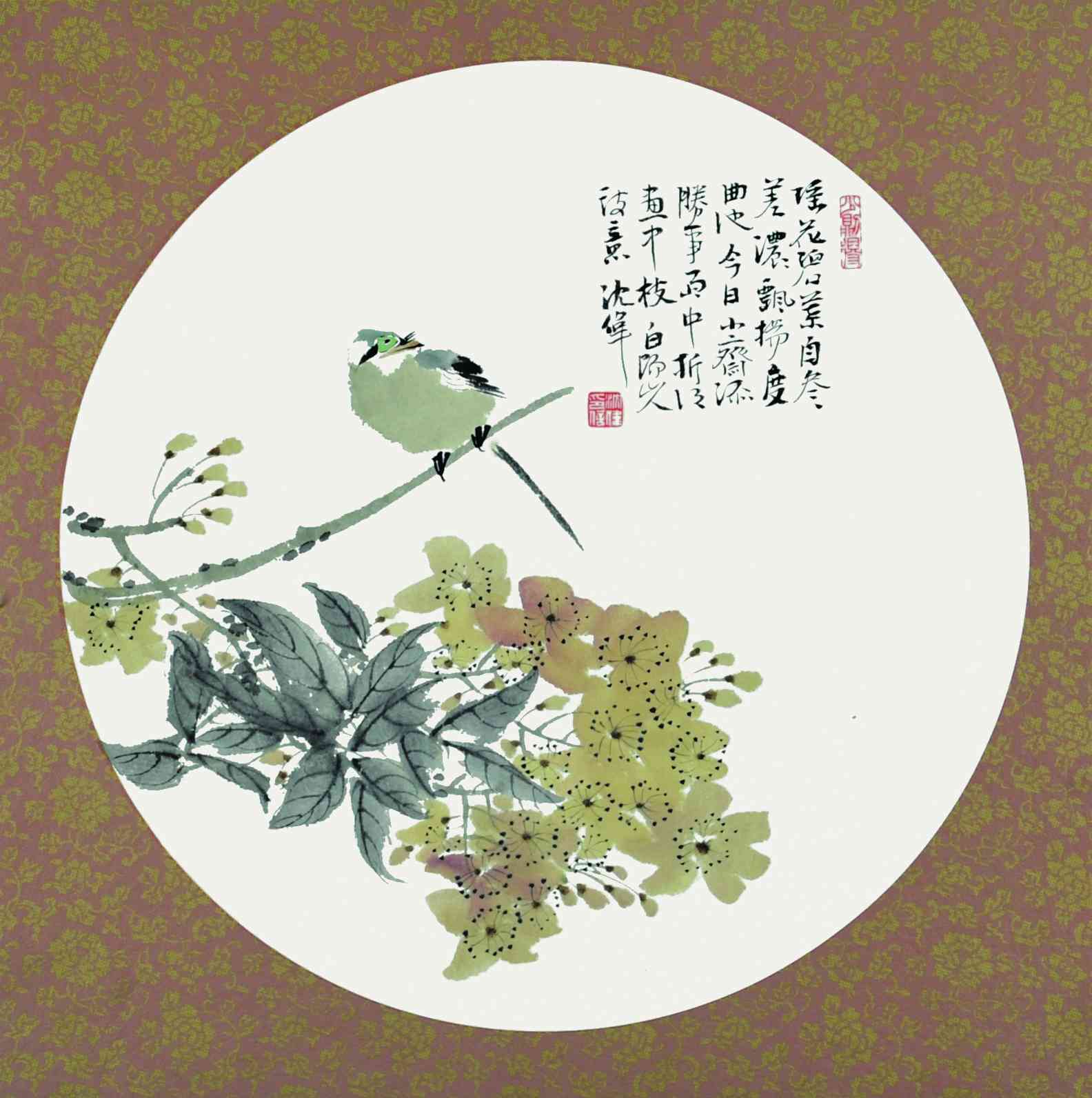 沈伟	花鸟（一）