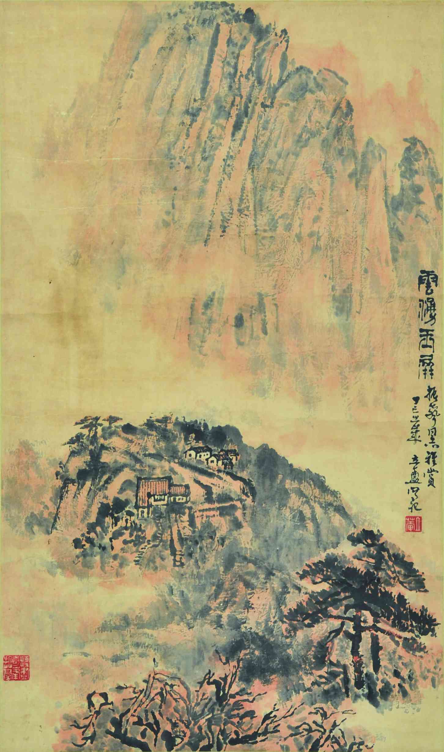 曹立庵	山水