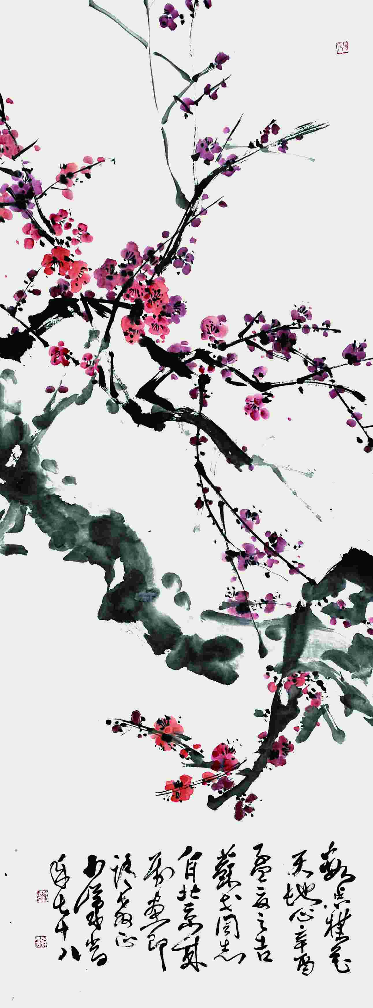 邓少峰 红梅 