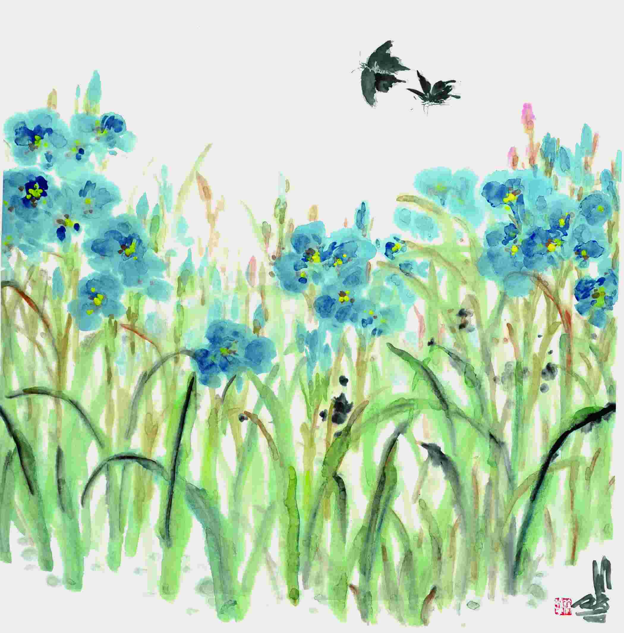 徐晓华 花鸟 