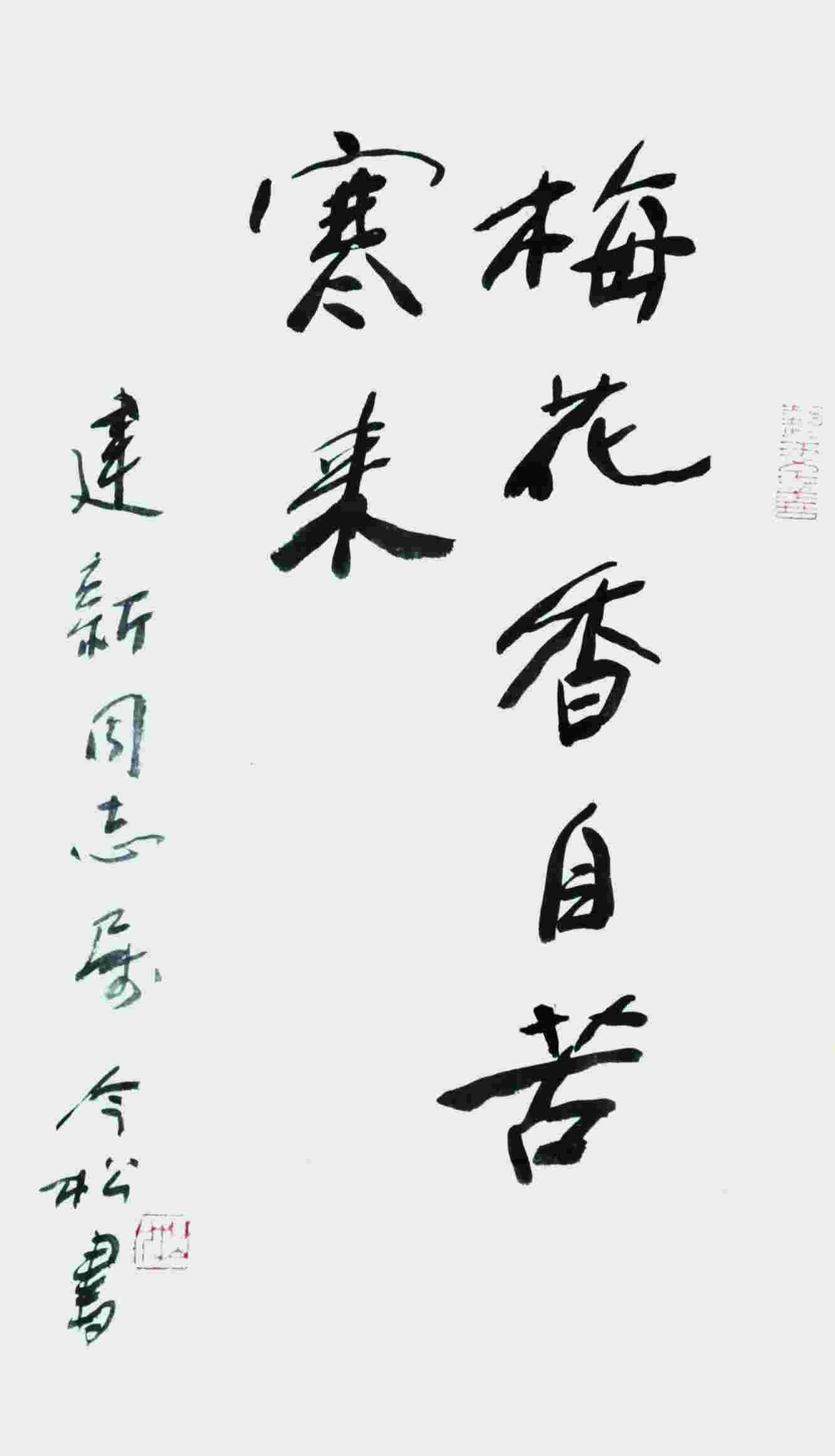 冯今松 梅花香自苦寒来 