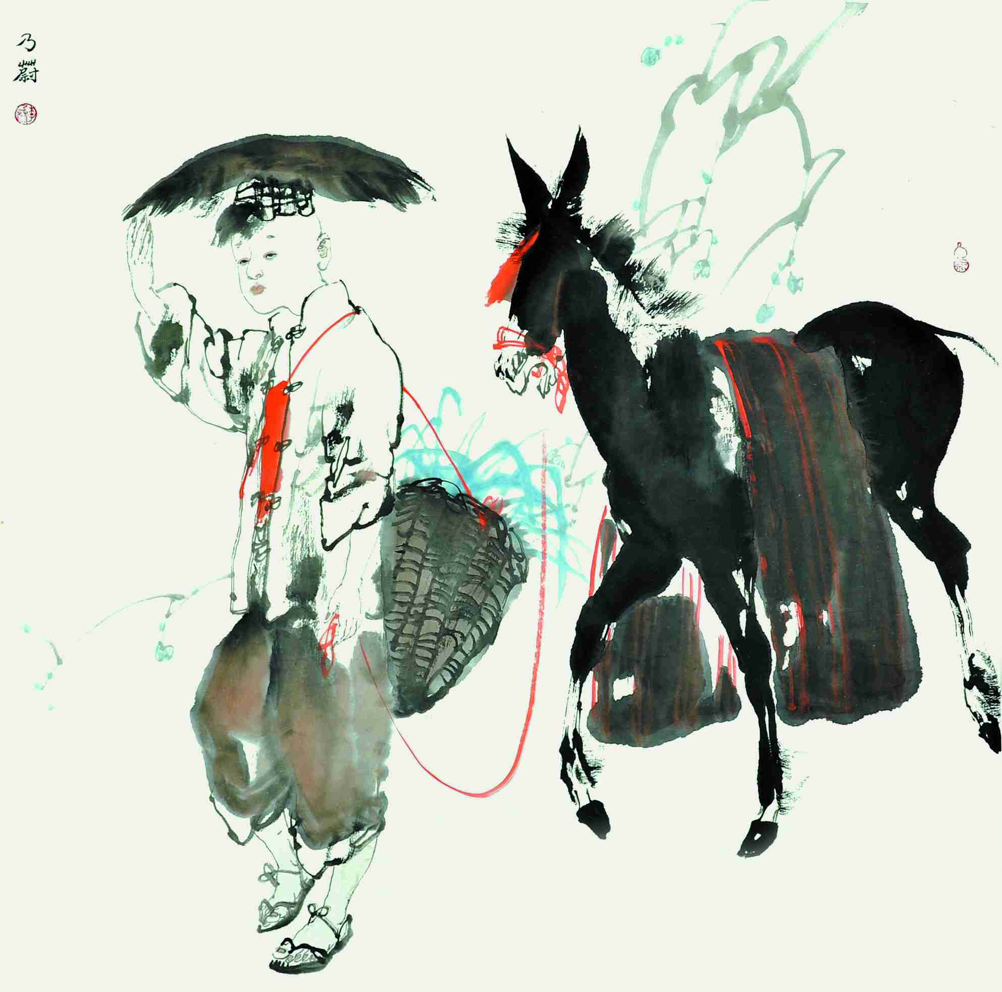 李乃蔚 人物赶集 