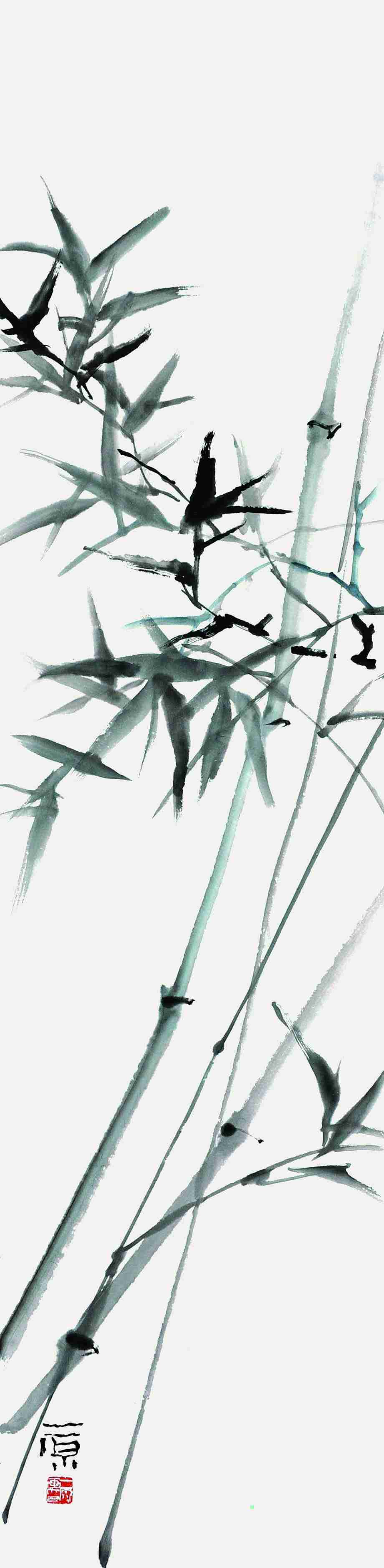 刘一原 梅兰竹菊四条屏 