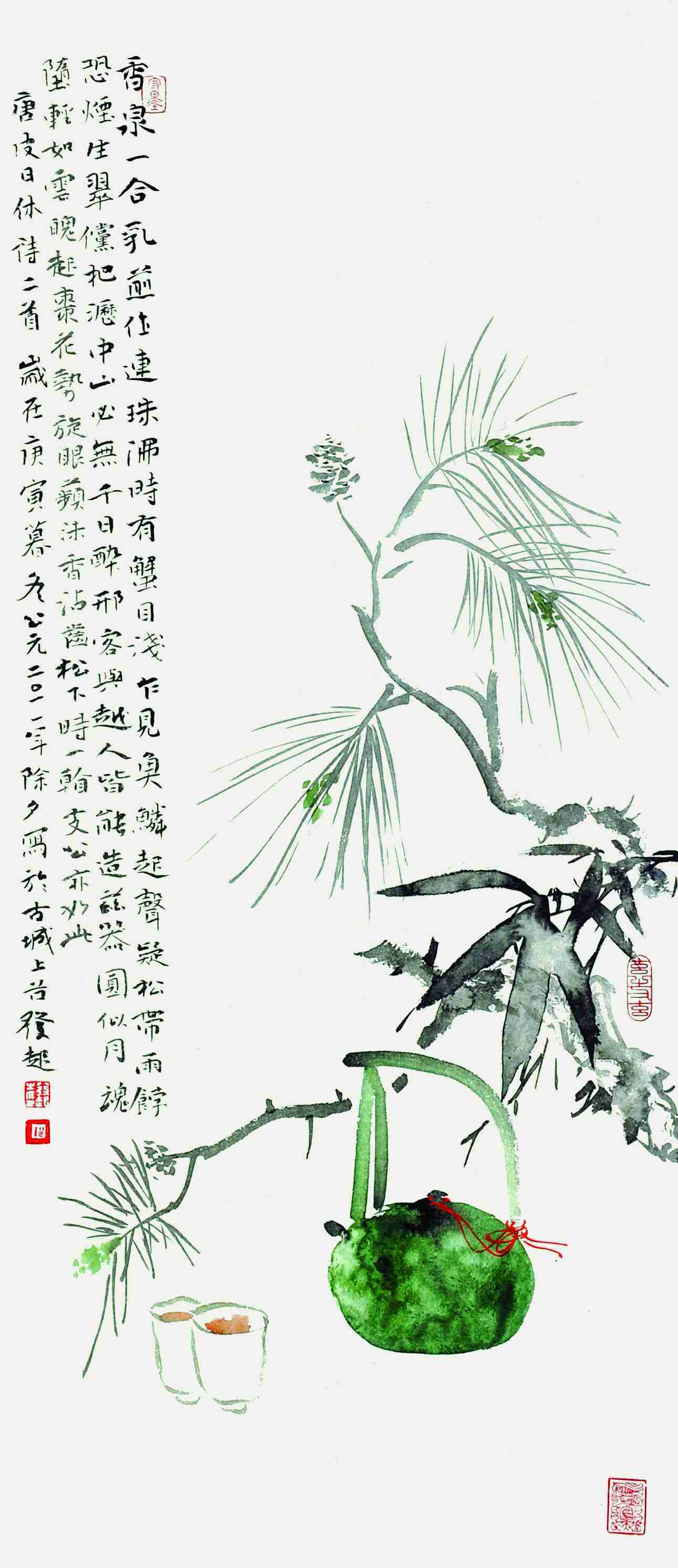 刘发起	花鸟