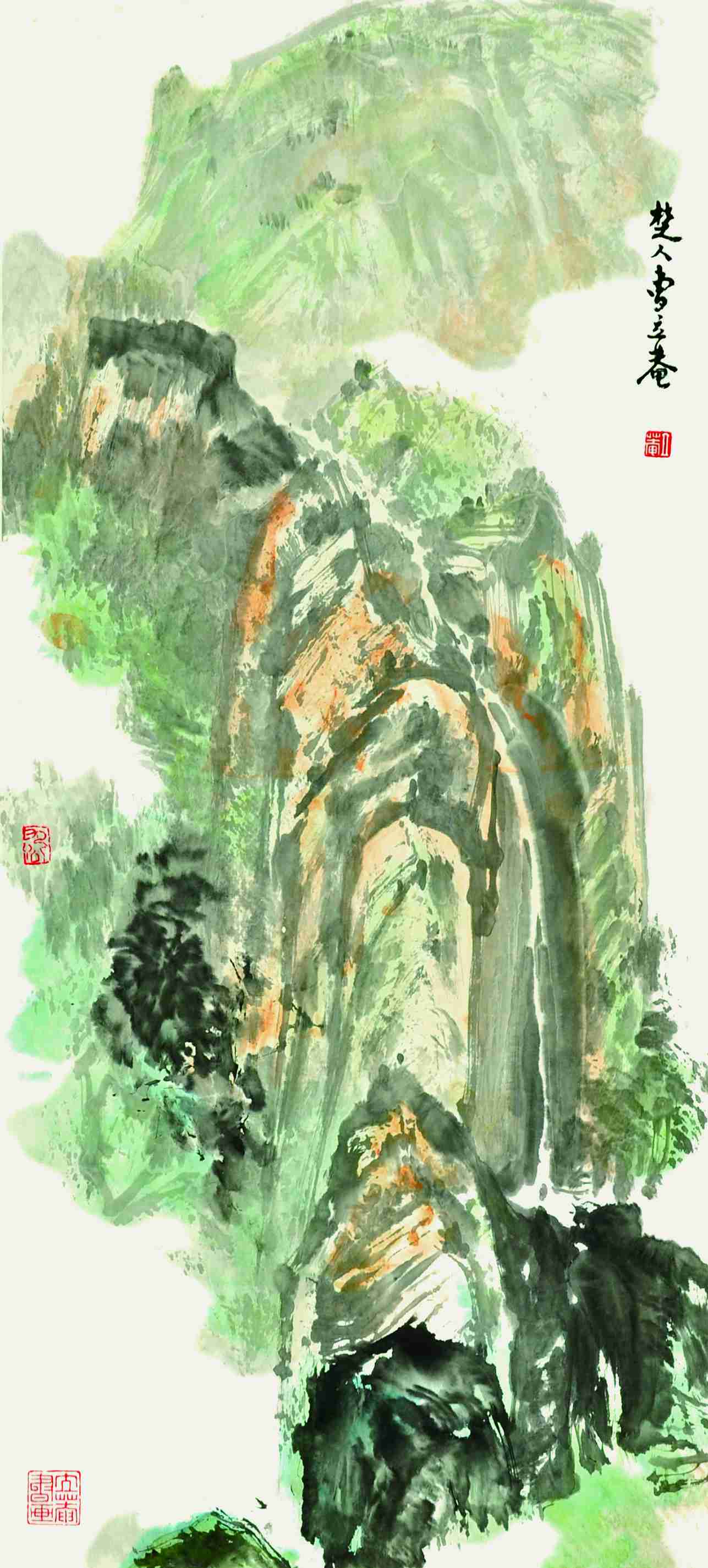 曹立庵	山水