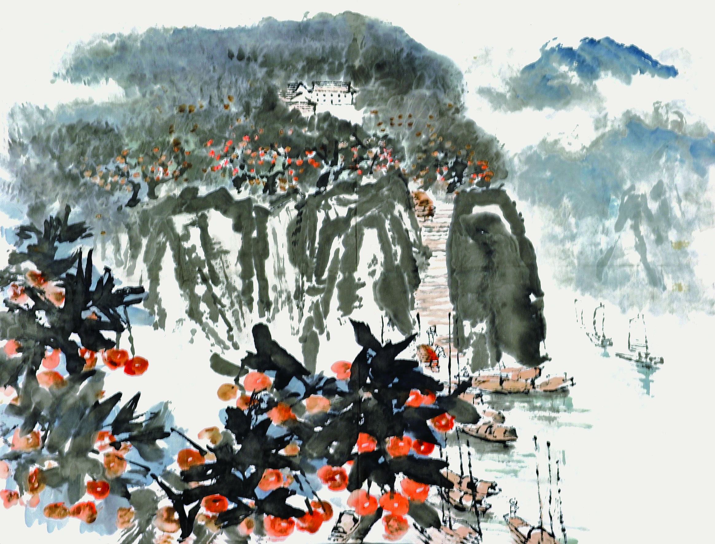 陈作丁	山水