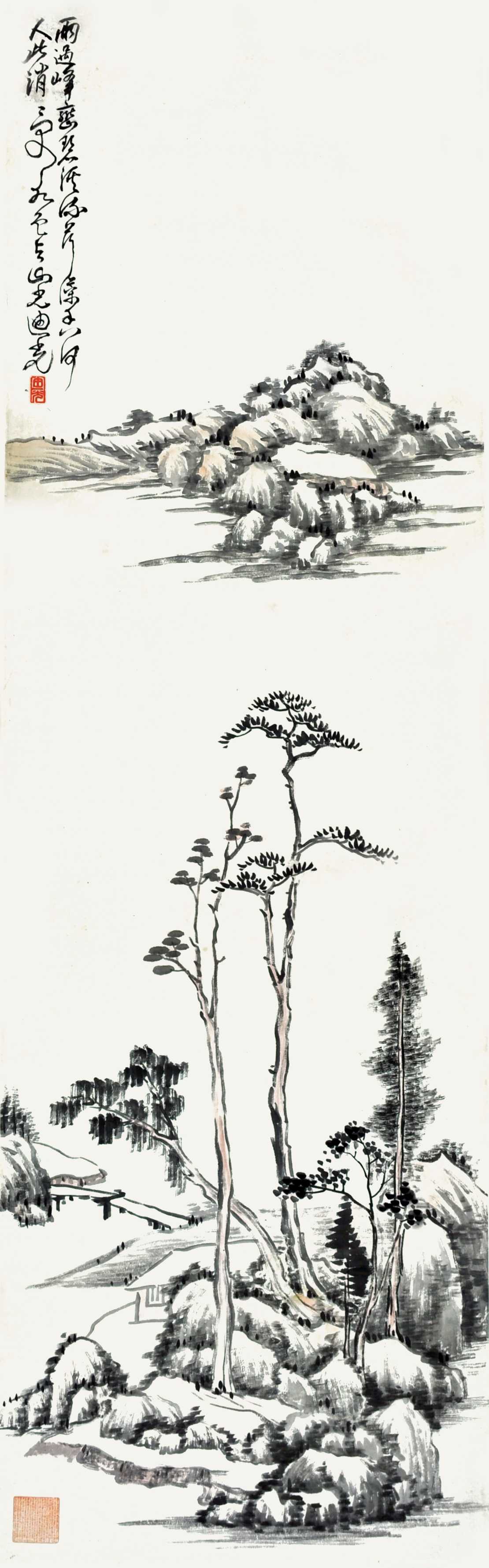 施秉钧  山水