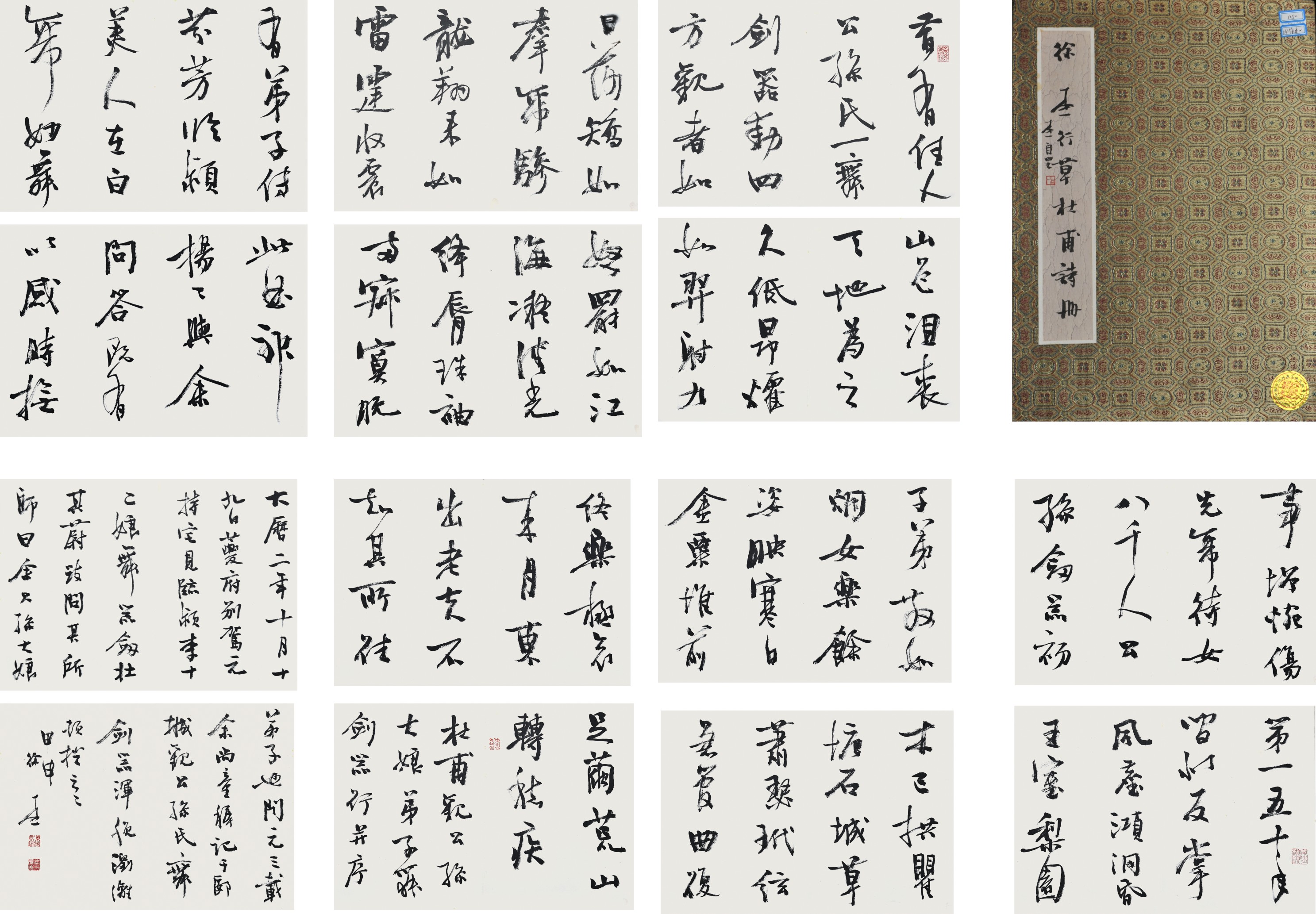 徐本一	书法册页
