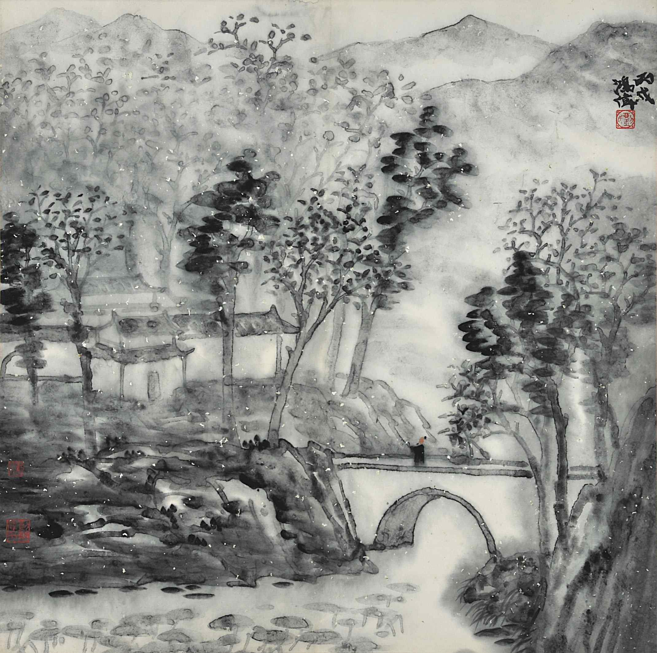 刘鸿伟	山水