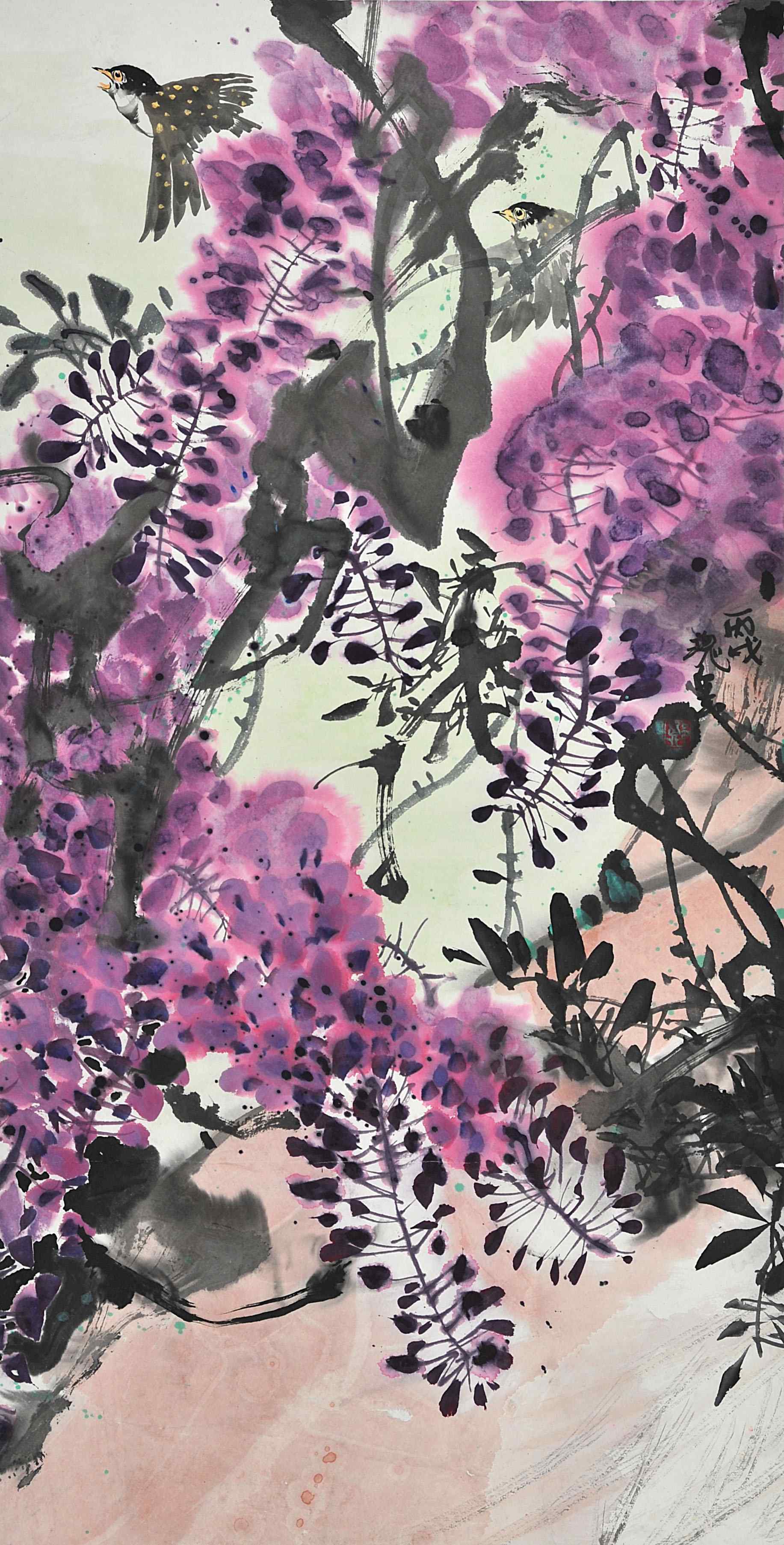 郑瑰玺	花鸟