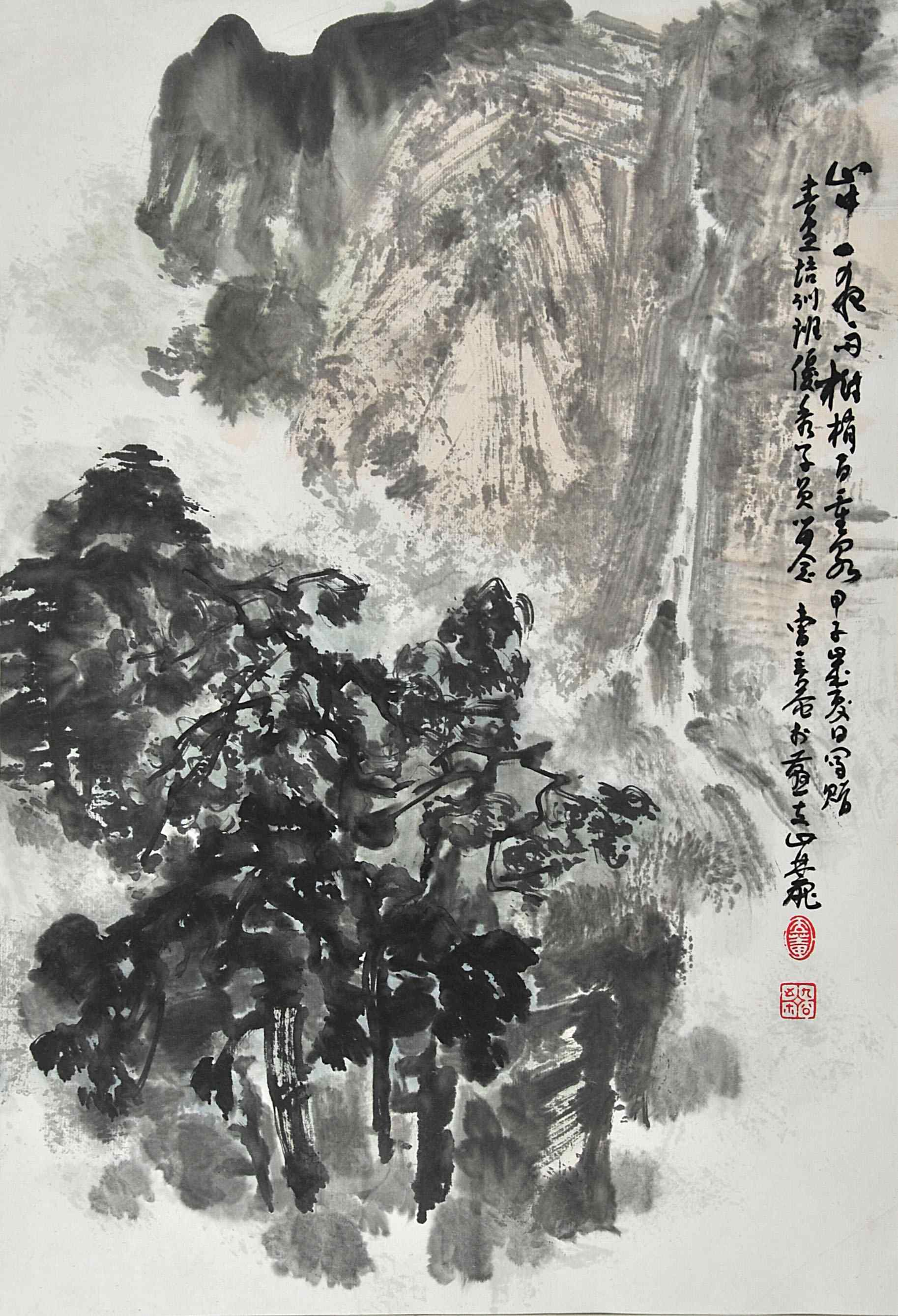 371	 曹立庵	山中—夜雨