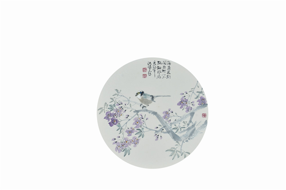 沈伟 扇面