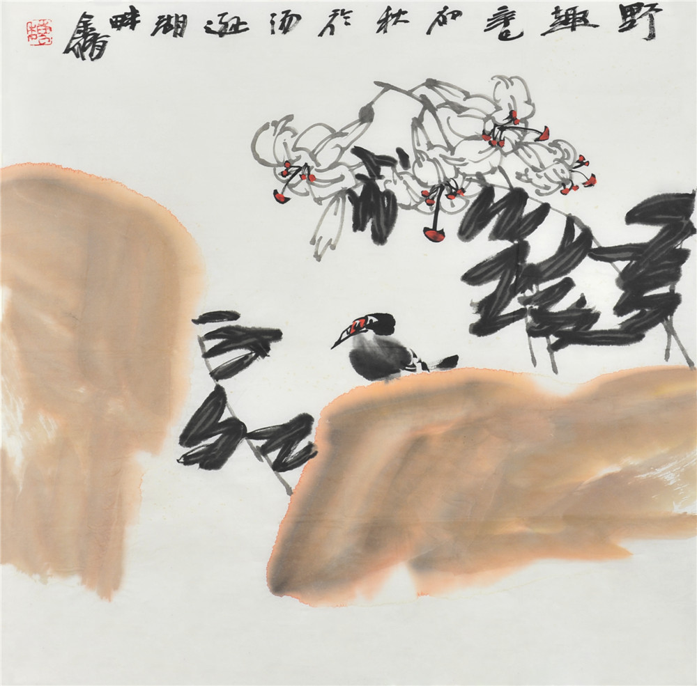 魏金修 花鸟