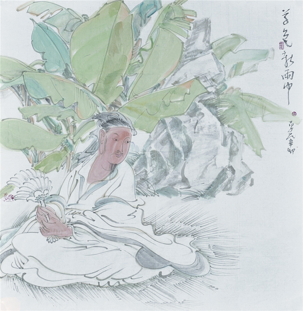 徐勇民 草色新雨中 