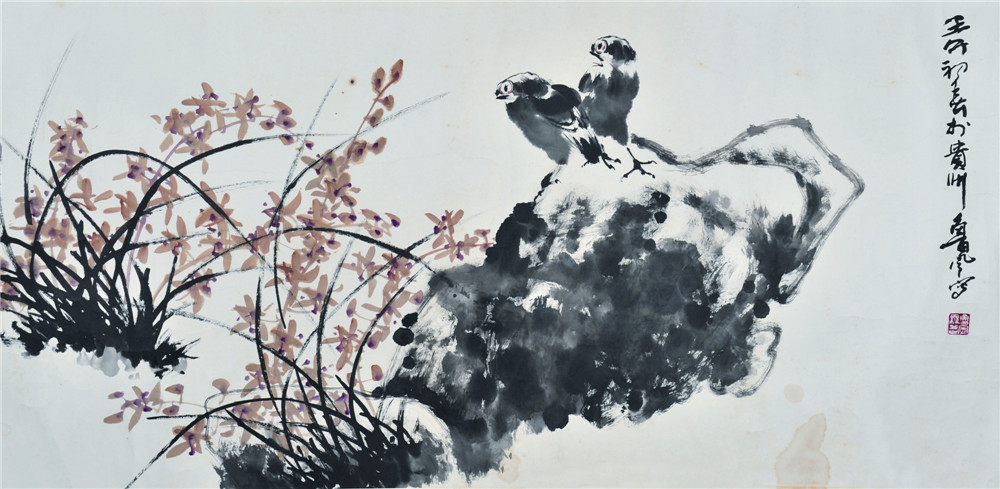 鲁风 花鸟