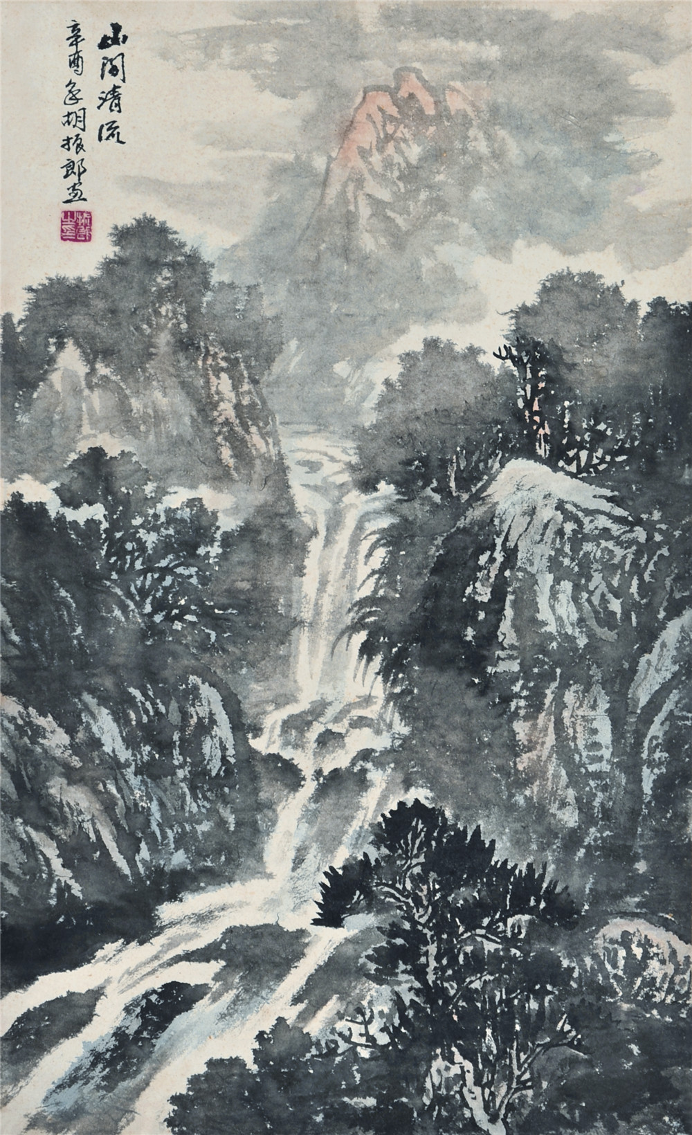 胡振郎 山水 