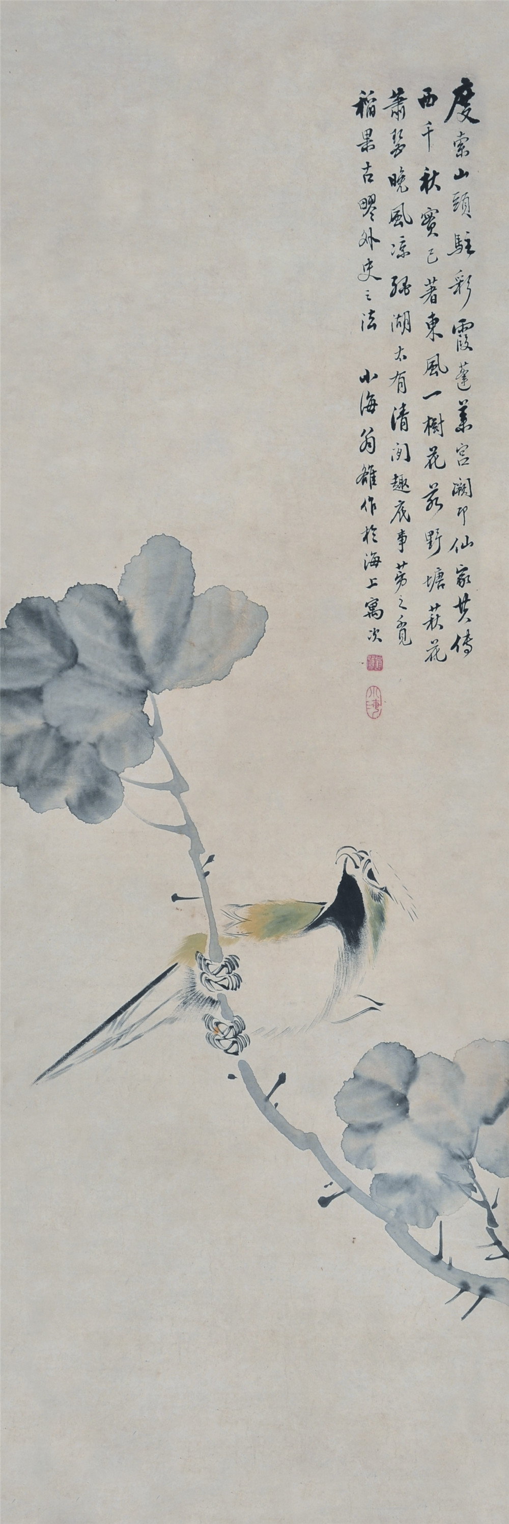 翁小海 花鸟 