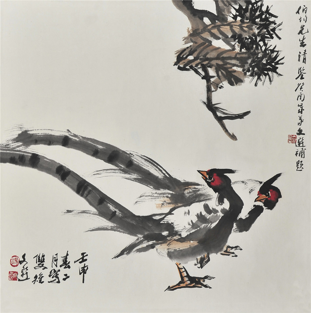 汤文选 锦鸡 