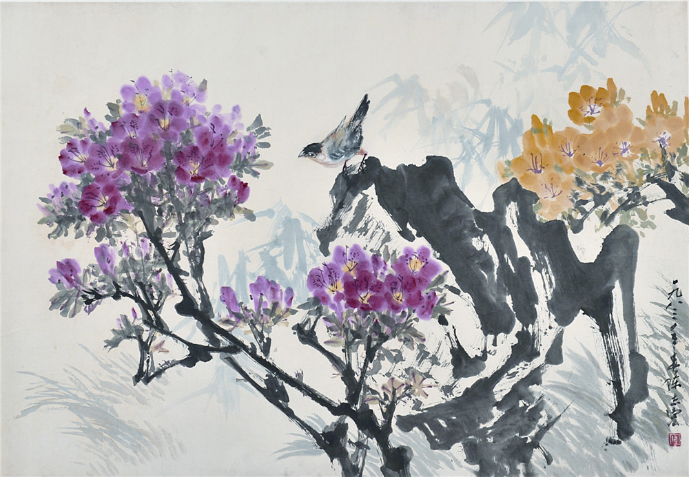陈志宏 花鸟 