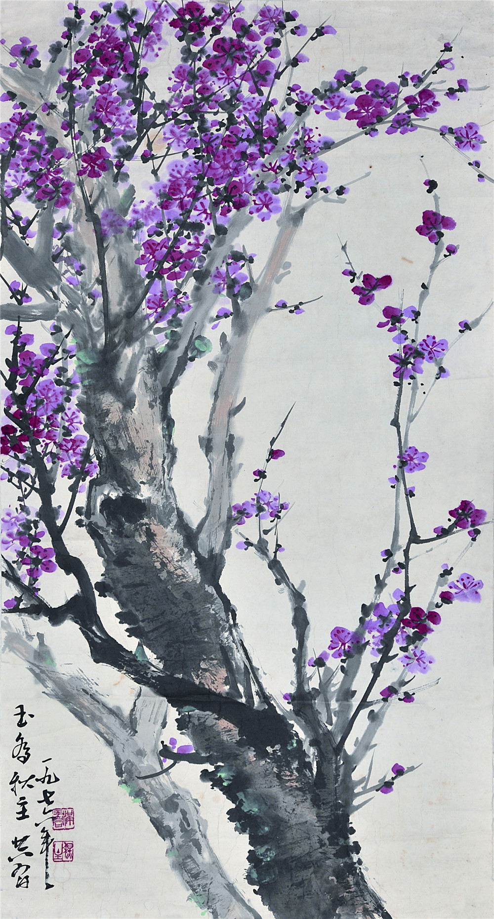 张秋主 花卉 