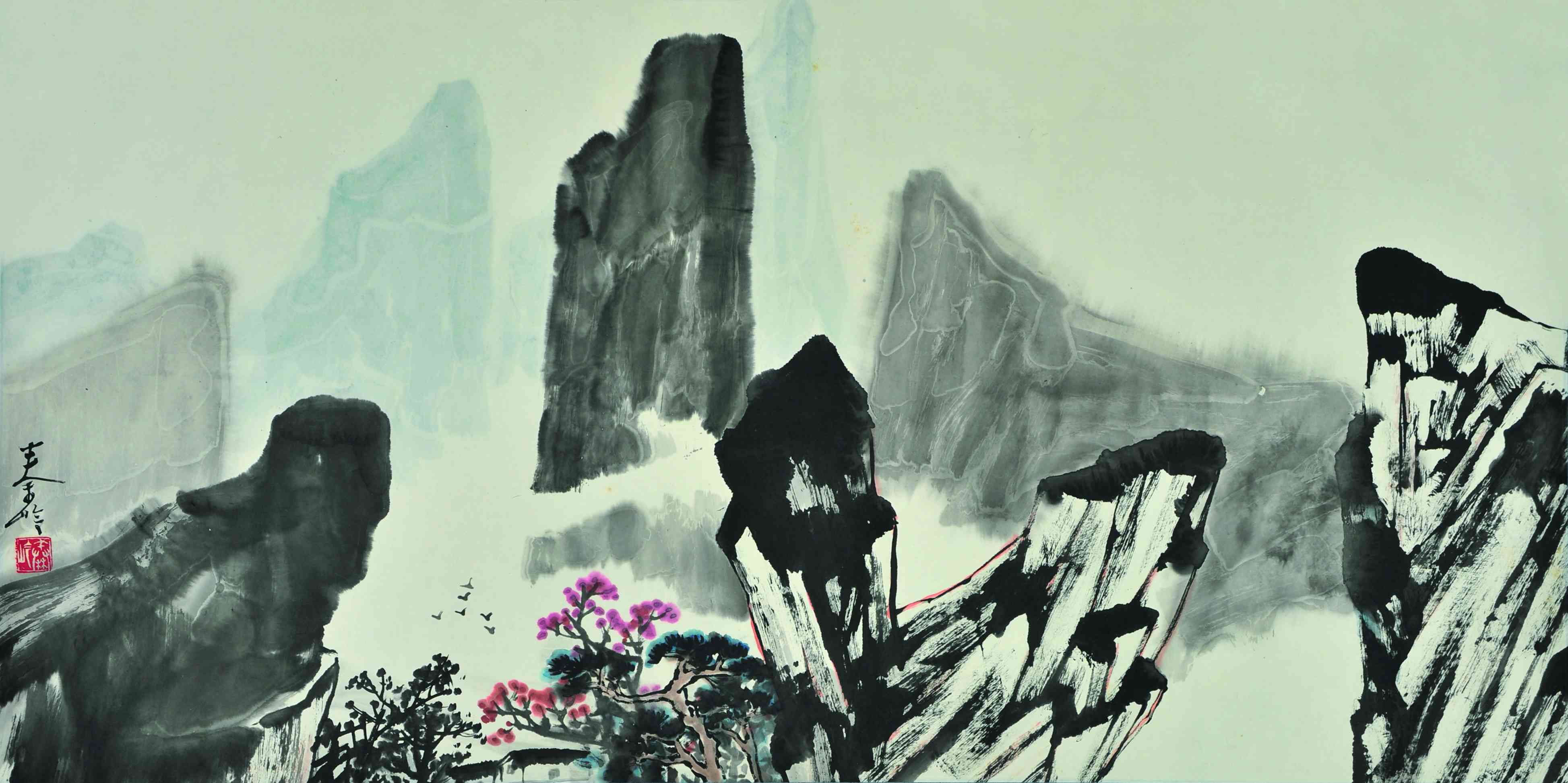 秦岭	山水
