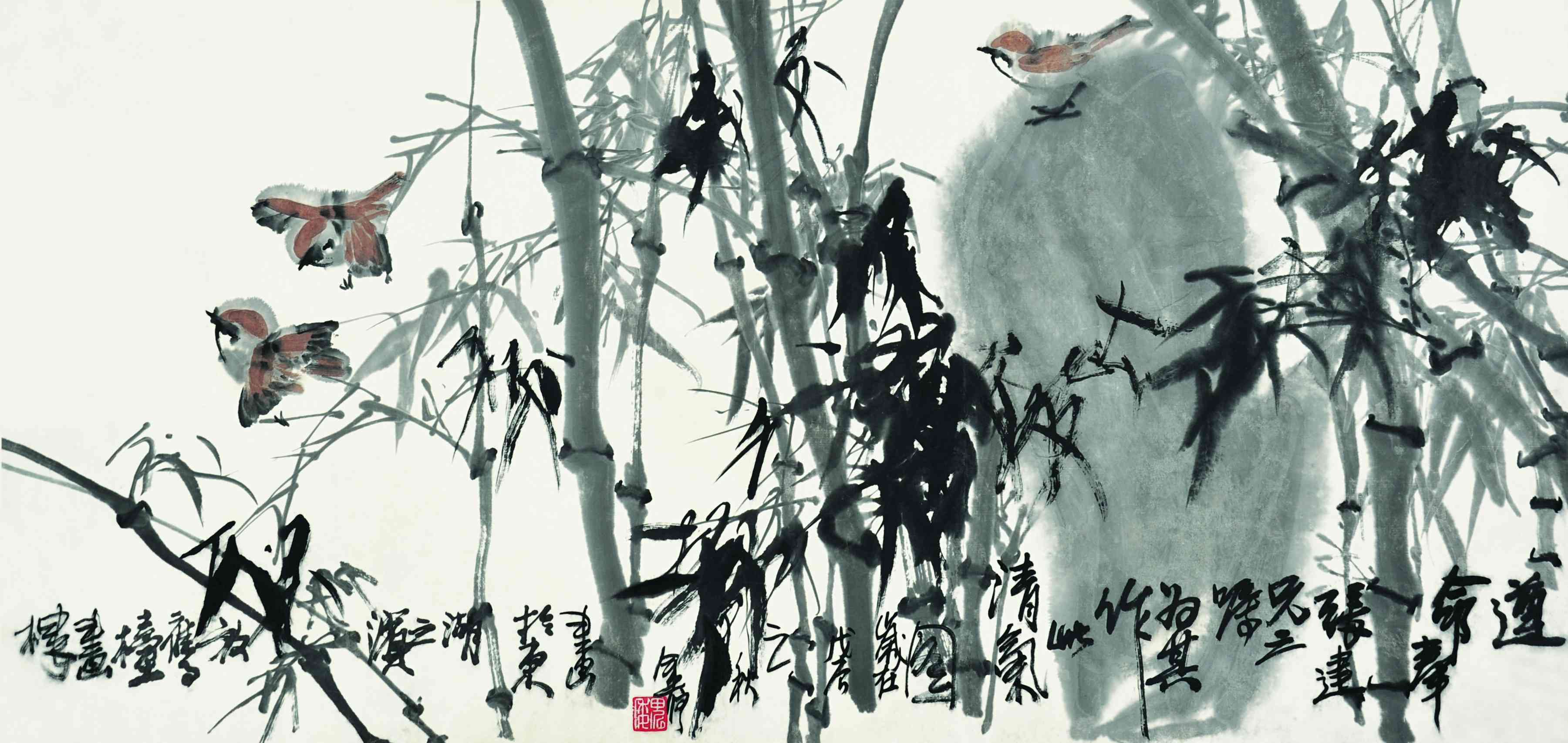 魏金修	花鸟