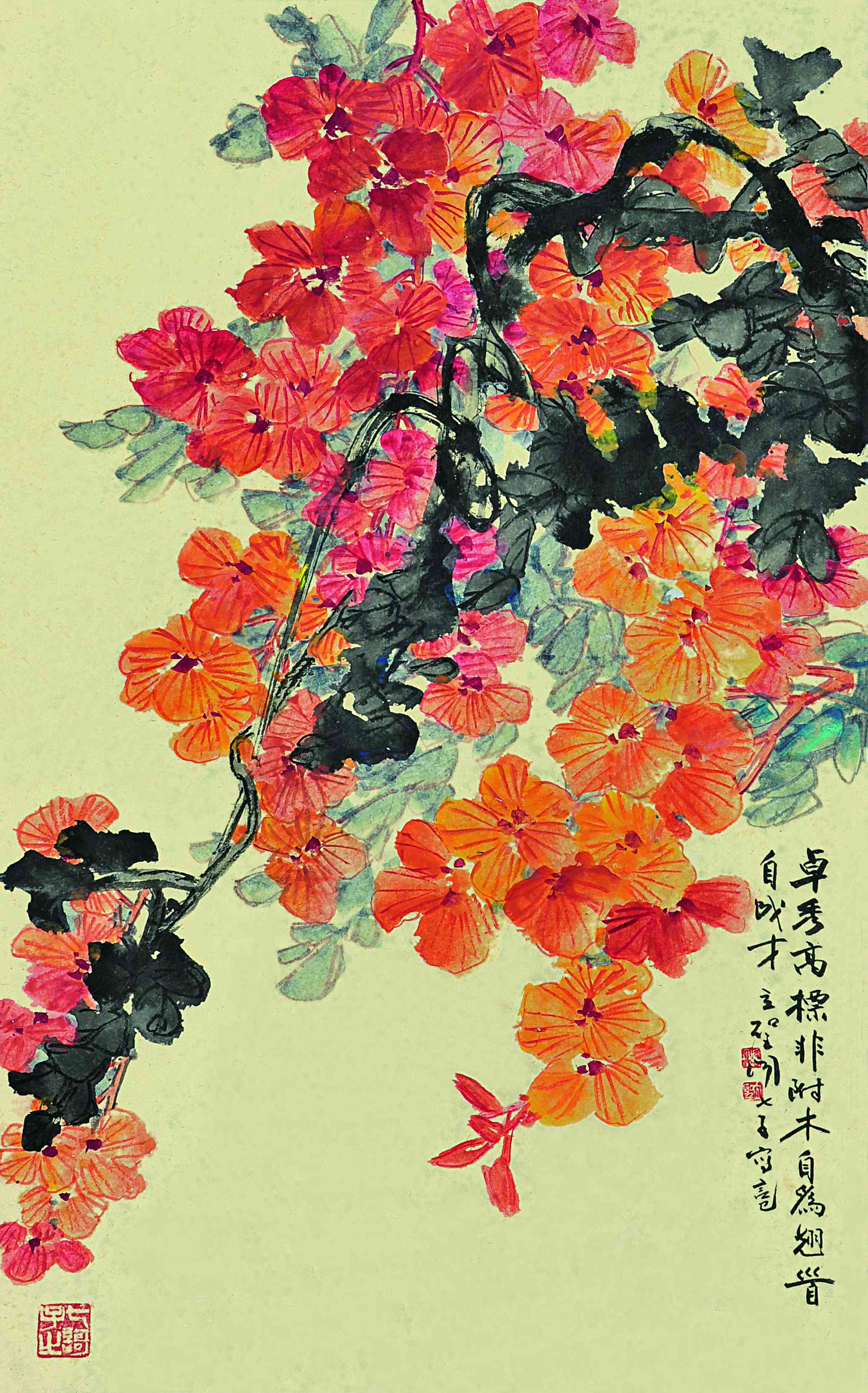 闻立圣	凌霄花