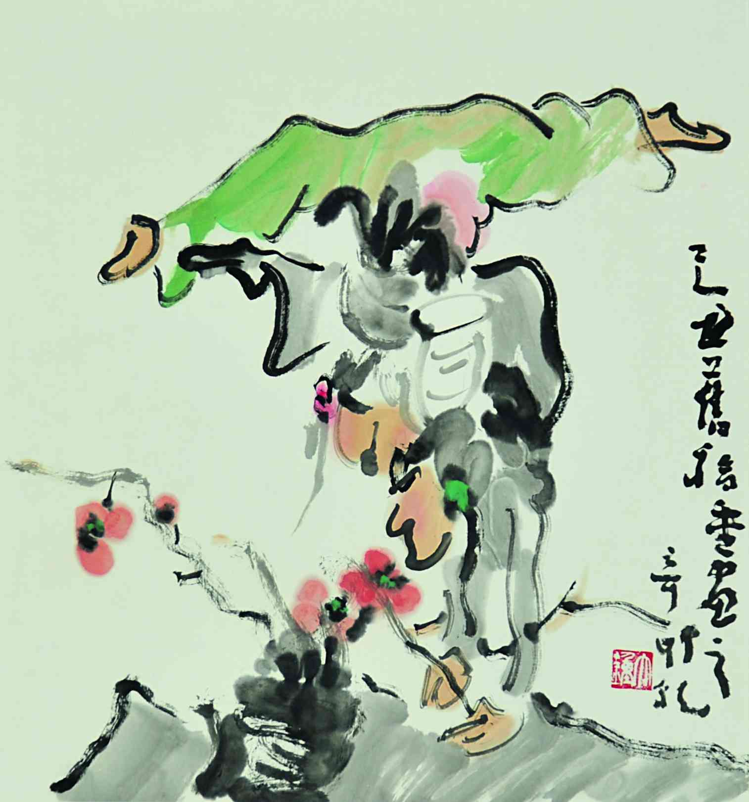 钟孺乾	写意人物（三）