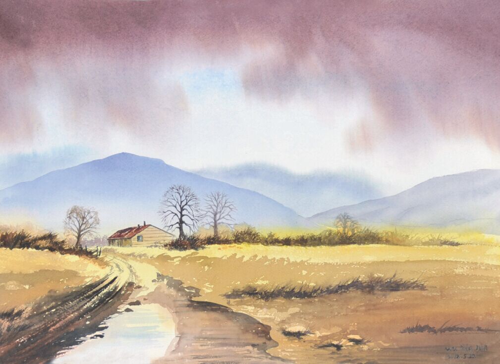 吴夏南　风景 　