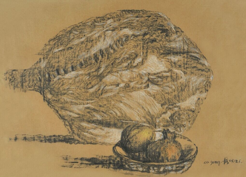  欧阳德彪　静物 