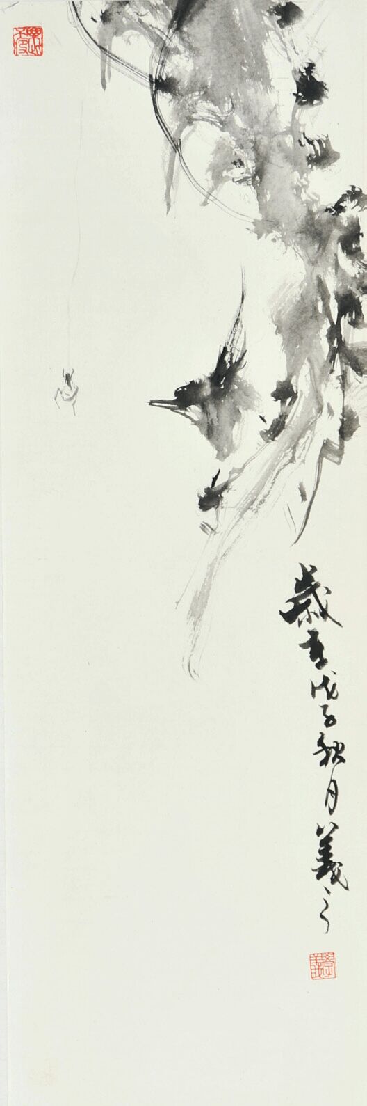  张学义　花鸟 