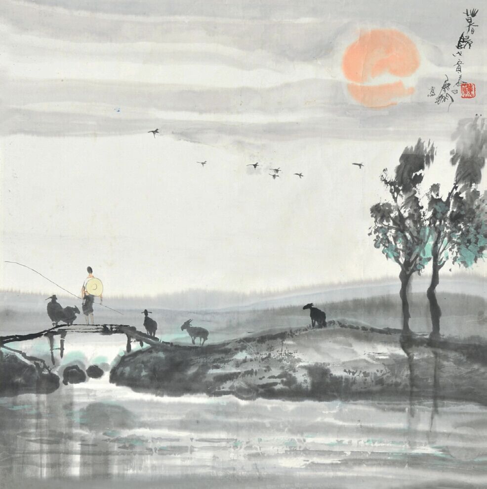  魏康翔　山水
