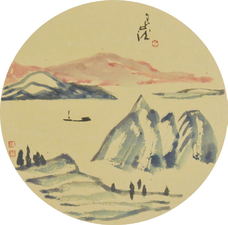  吴良发　山水（二）