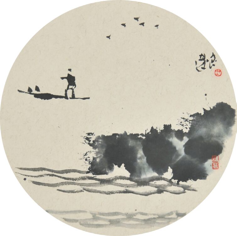  吴良发　山水（一） 