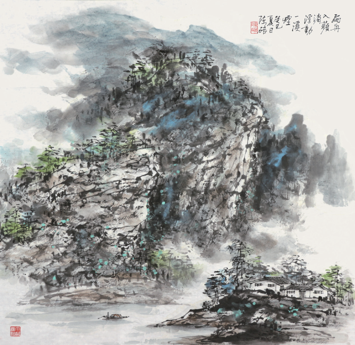 陈碚 扁舟行