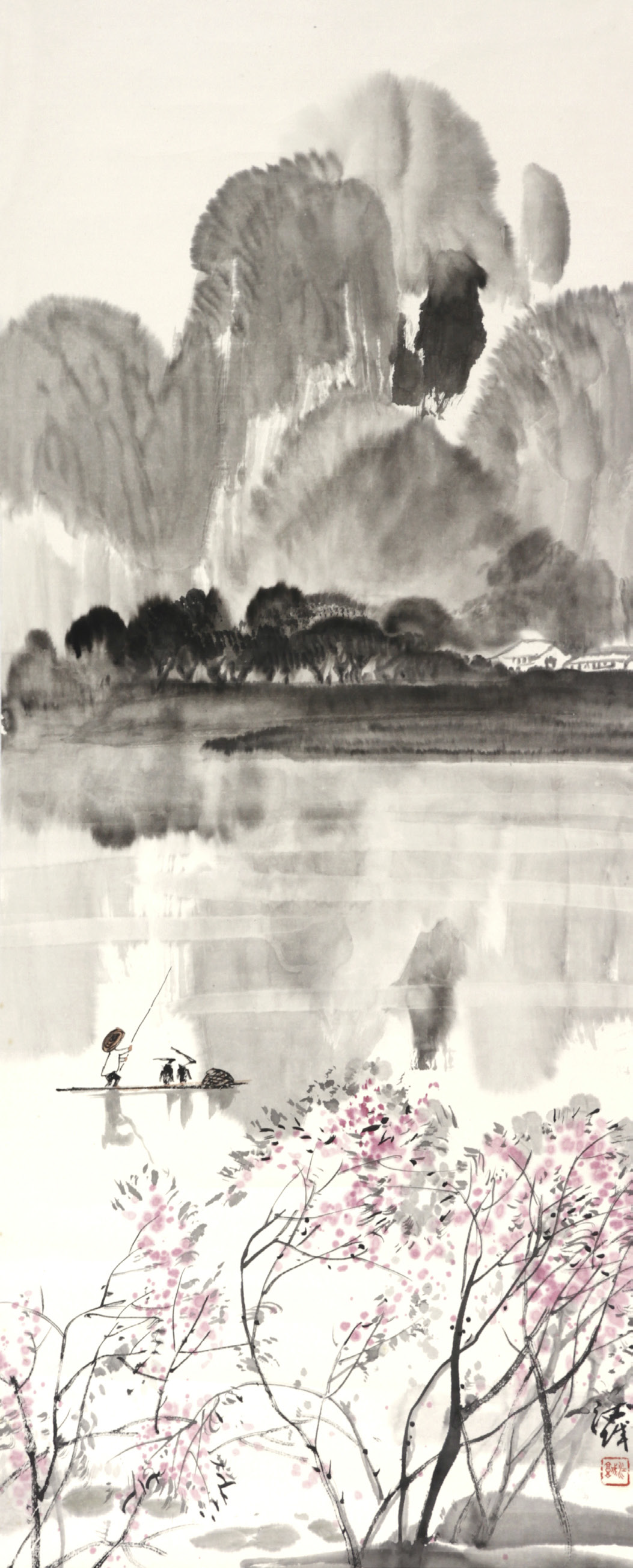 施江城 山水