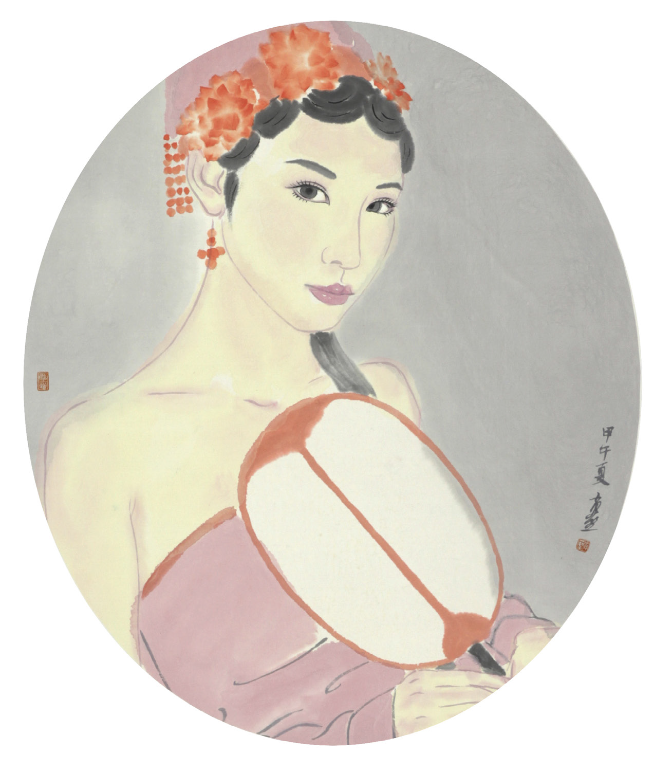肖蓝 现代仕女