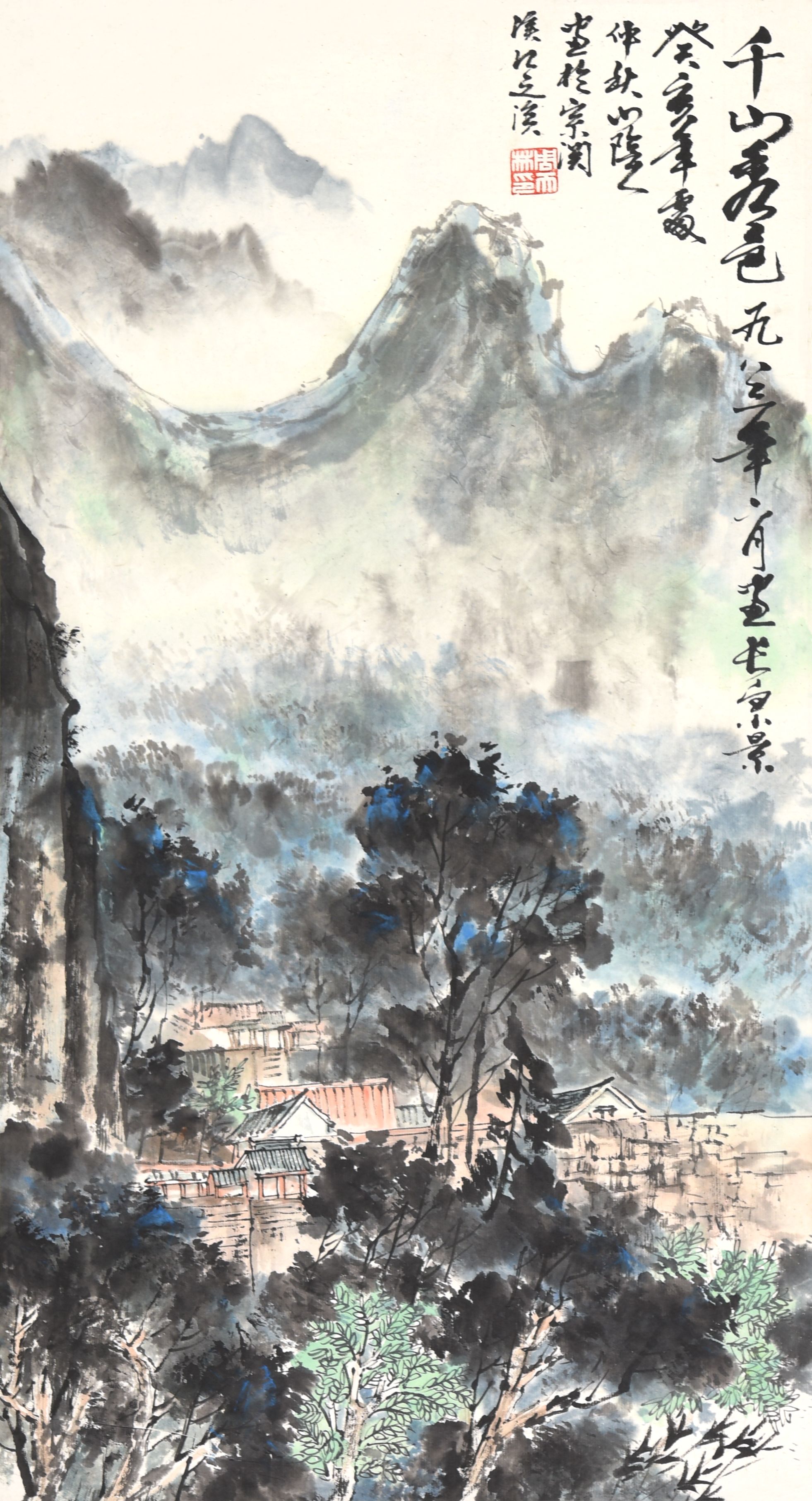 周天林 山水