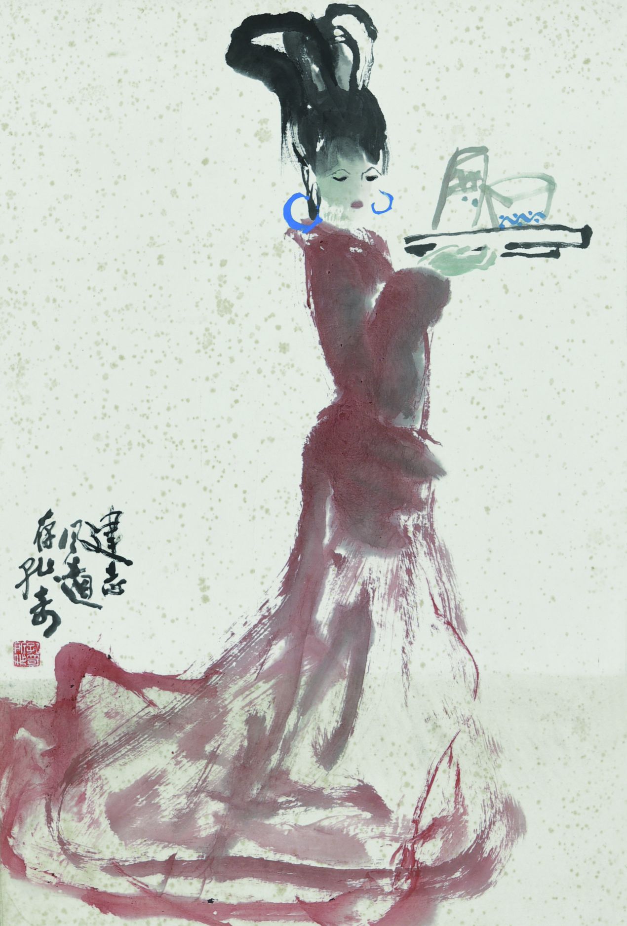 孔奇 仕女