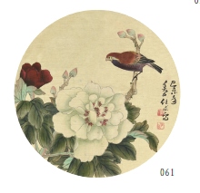 刘任求 牡丹小鸟