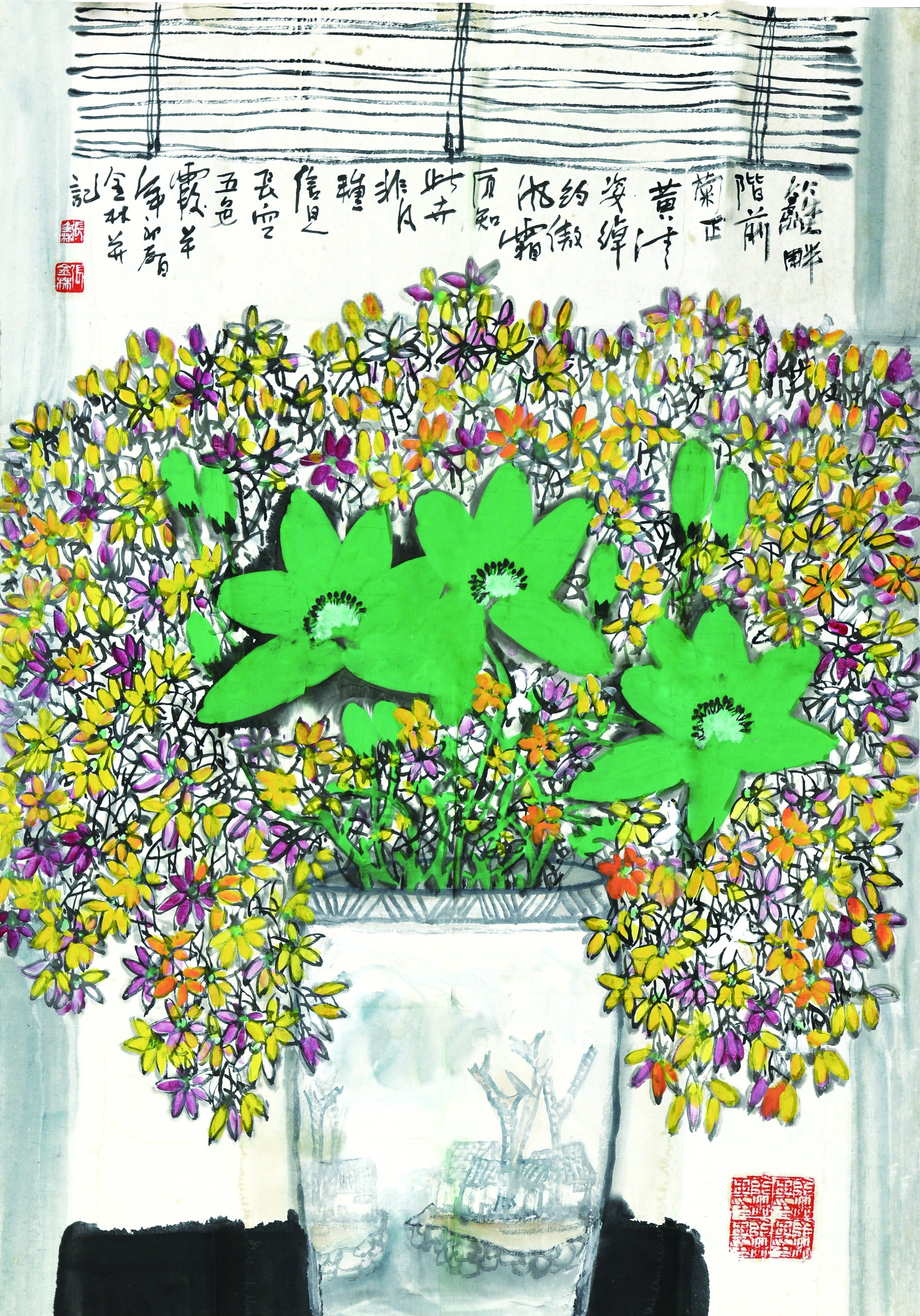 269 张金林 窗前