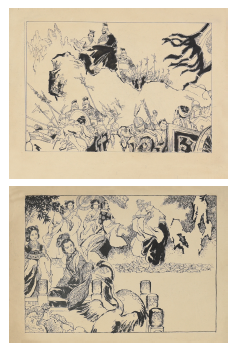 250 连环画原稿(十五张)