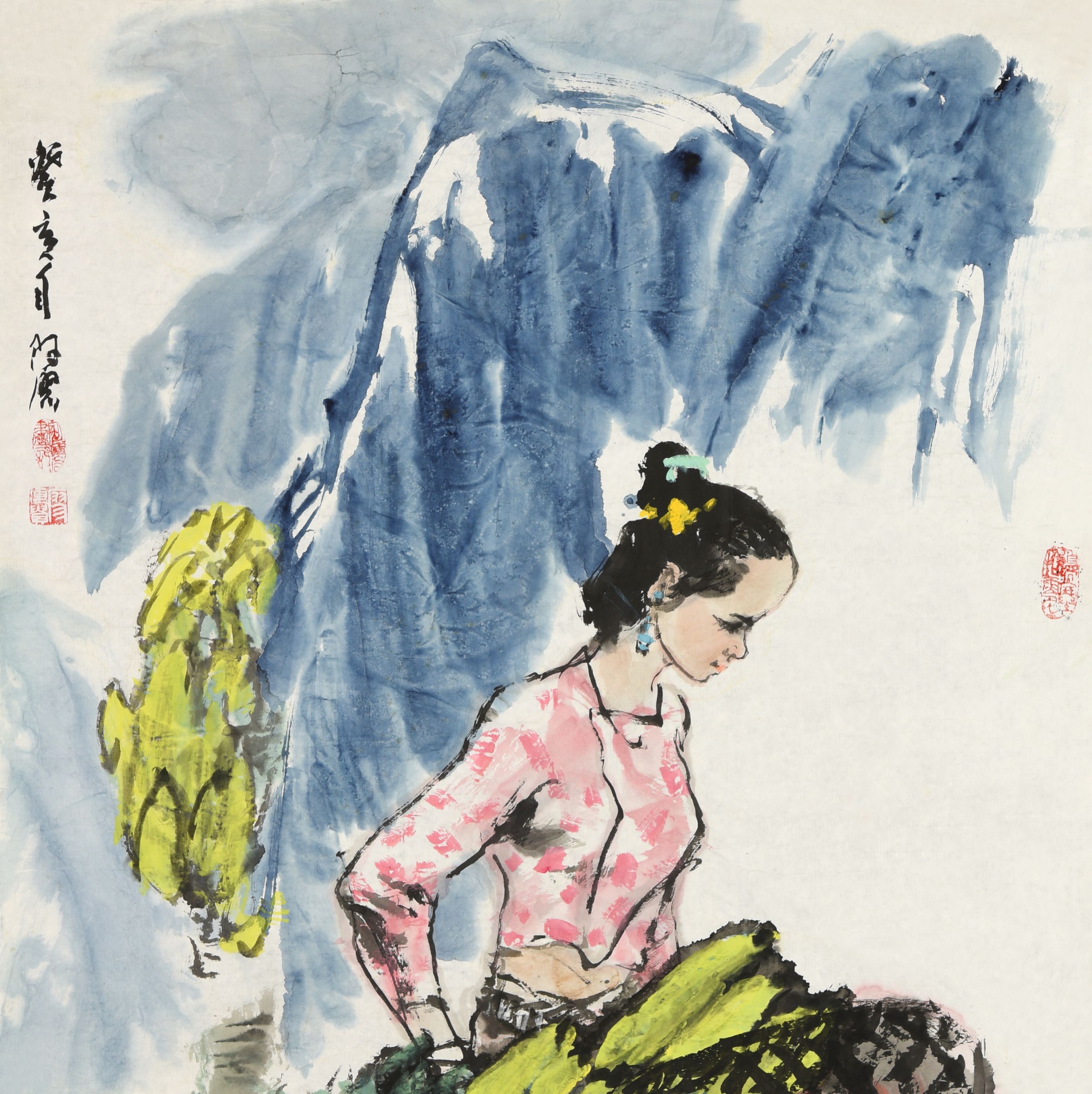 198 廖连贵 傣女