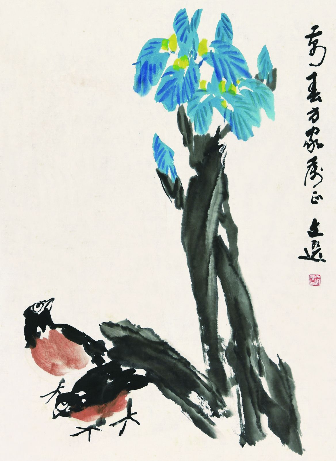 179 汤文选 花鸟