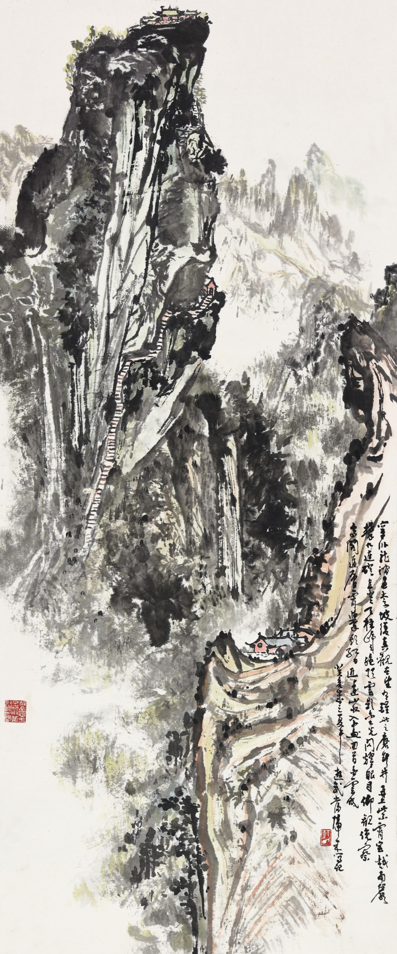077 曹立庵 山水