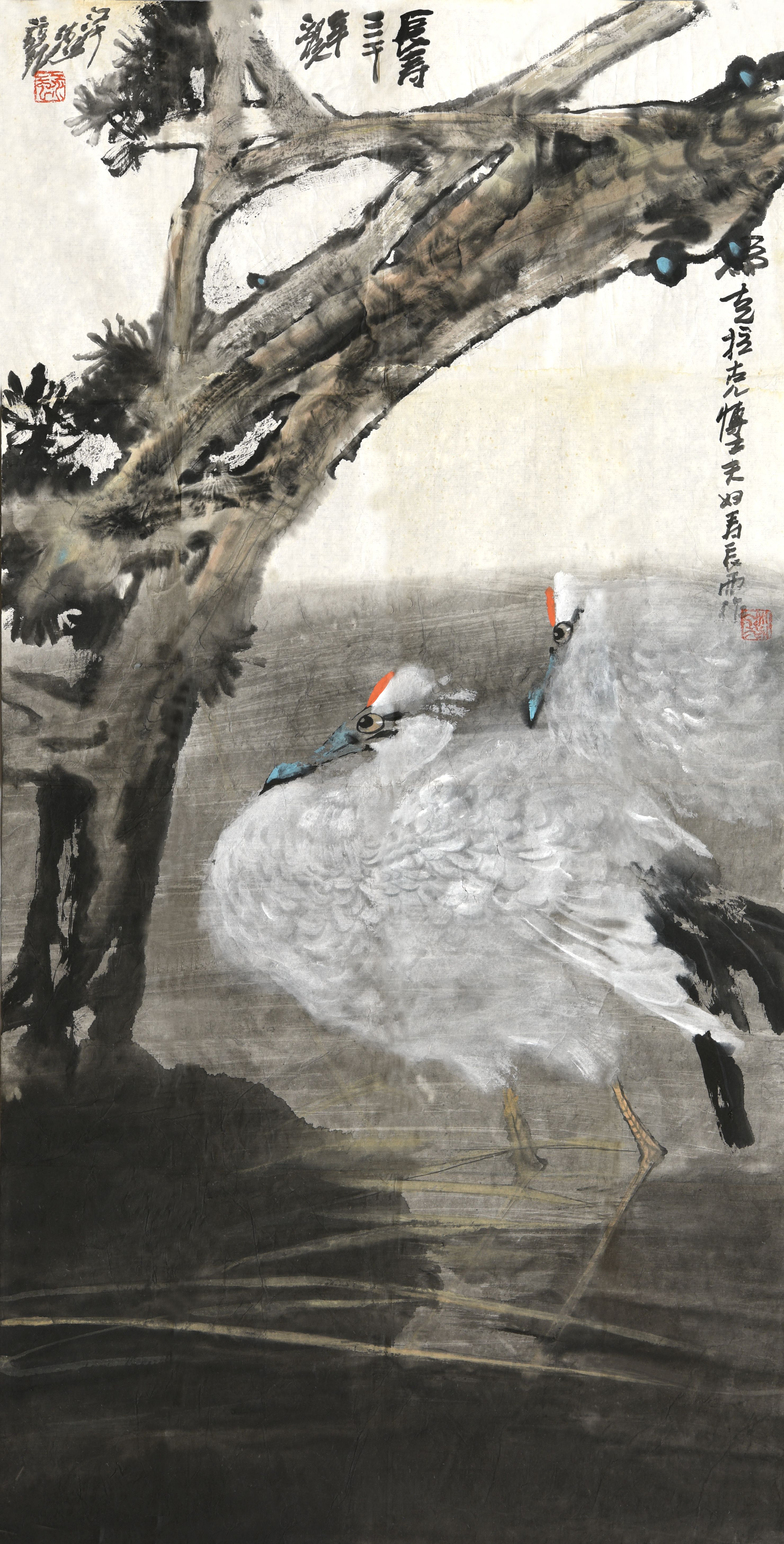 211 江中潮 花鸟