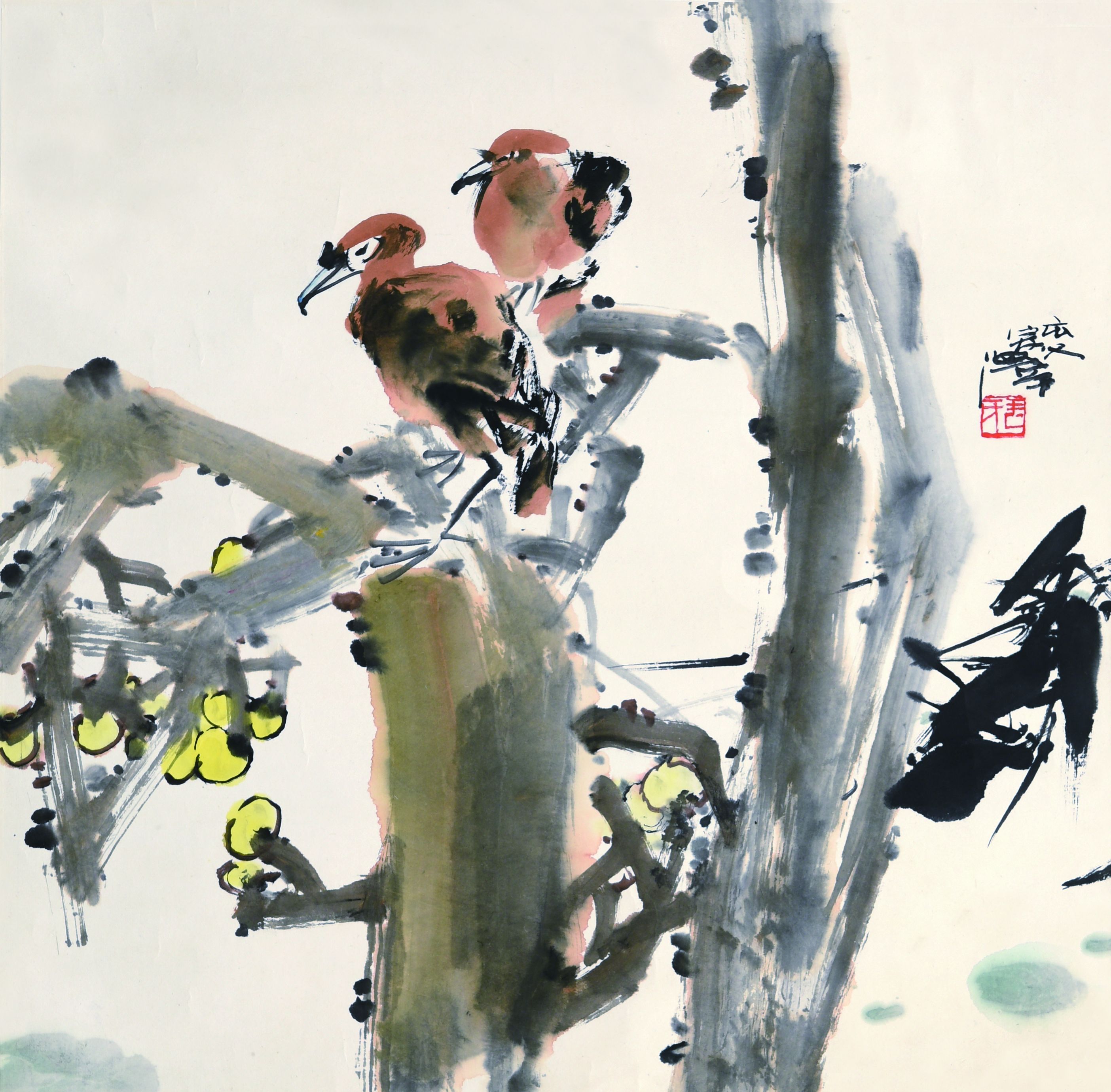 209 毛宗泽 花鸟