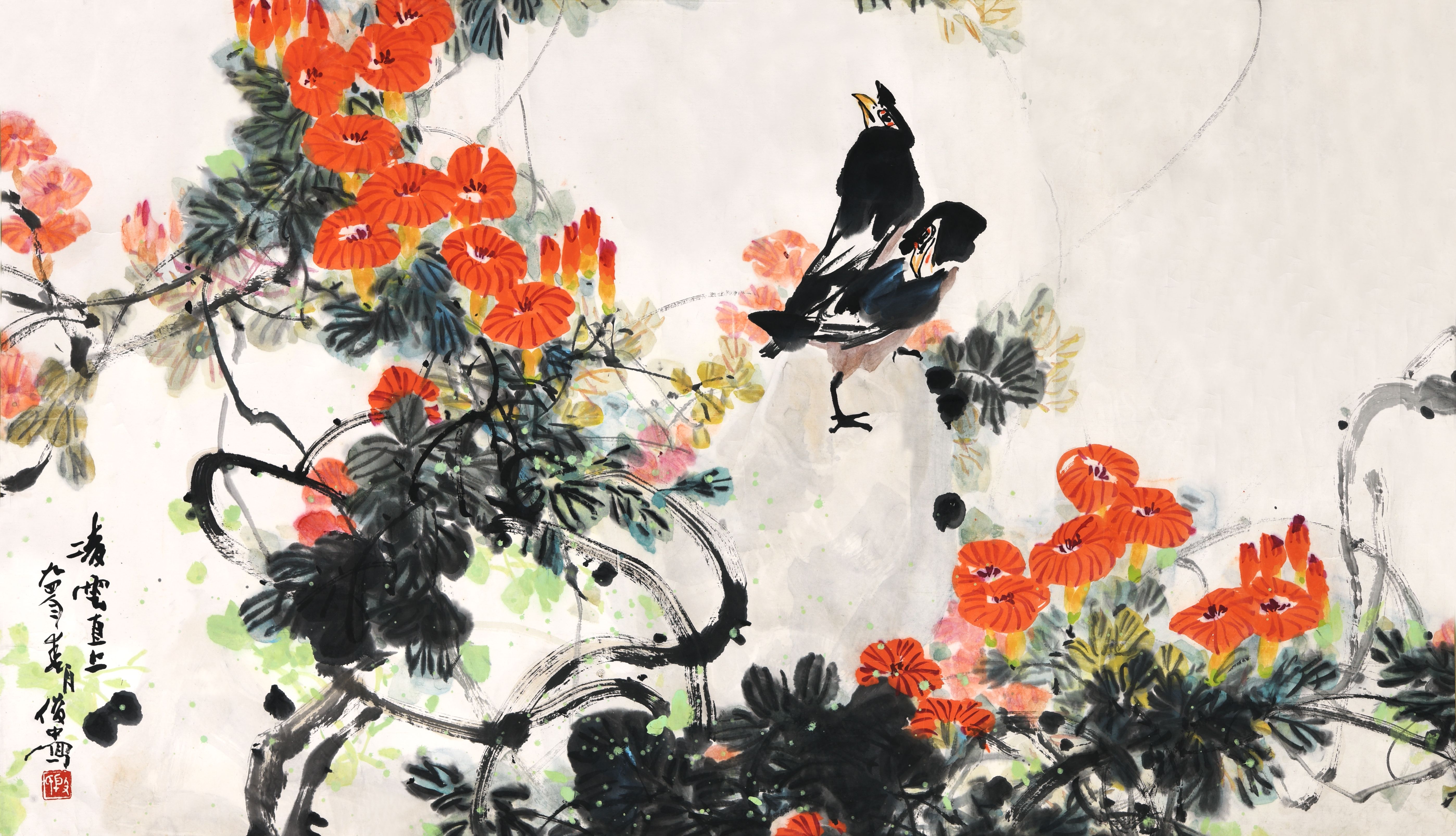 117 殷俊中 花鸟